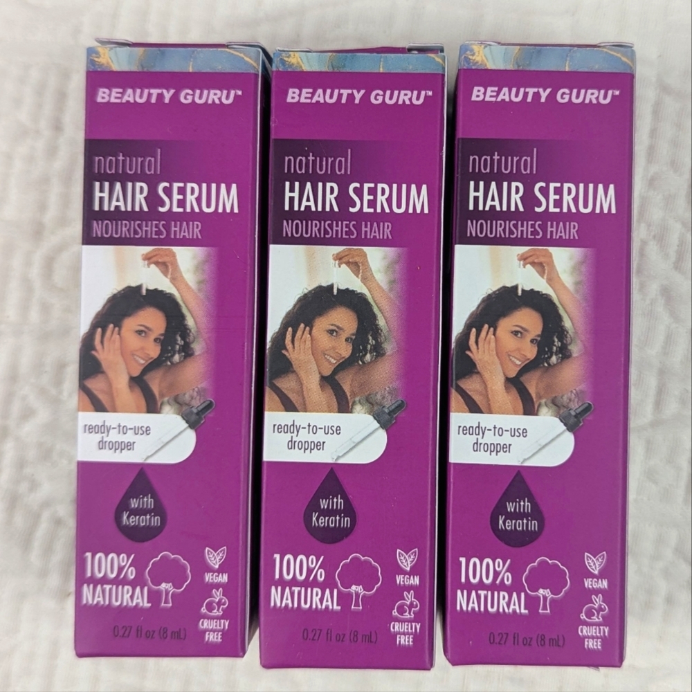 Beauty Guru‎ by Guru Nanda - Natural Hair Serum (3) NEW